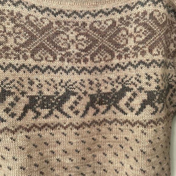 Vintage Boston Traders 100% Wool Sweater - Picture 3 of 6